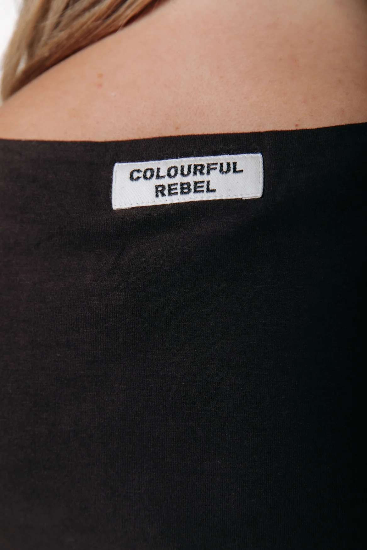 Fitted Boatneck Top | Darkest Brown - Image 4