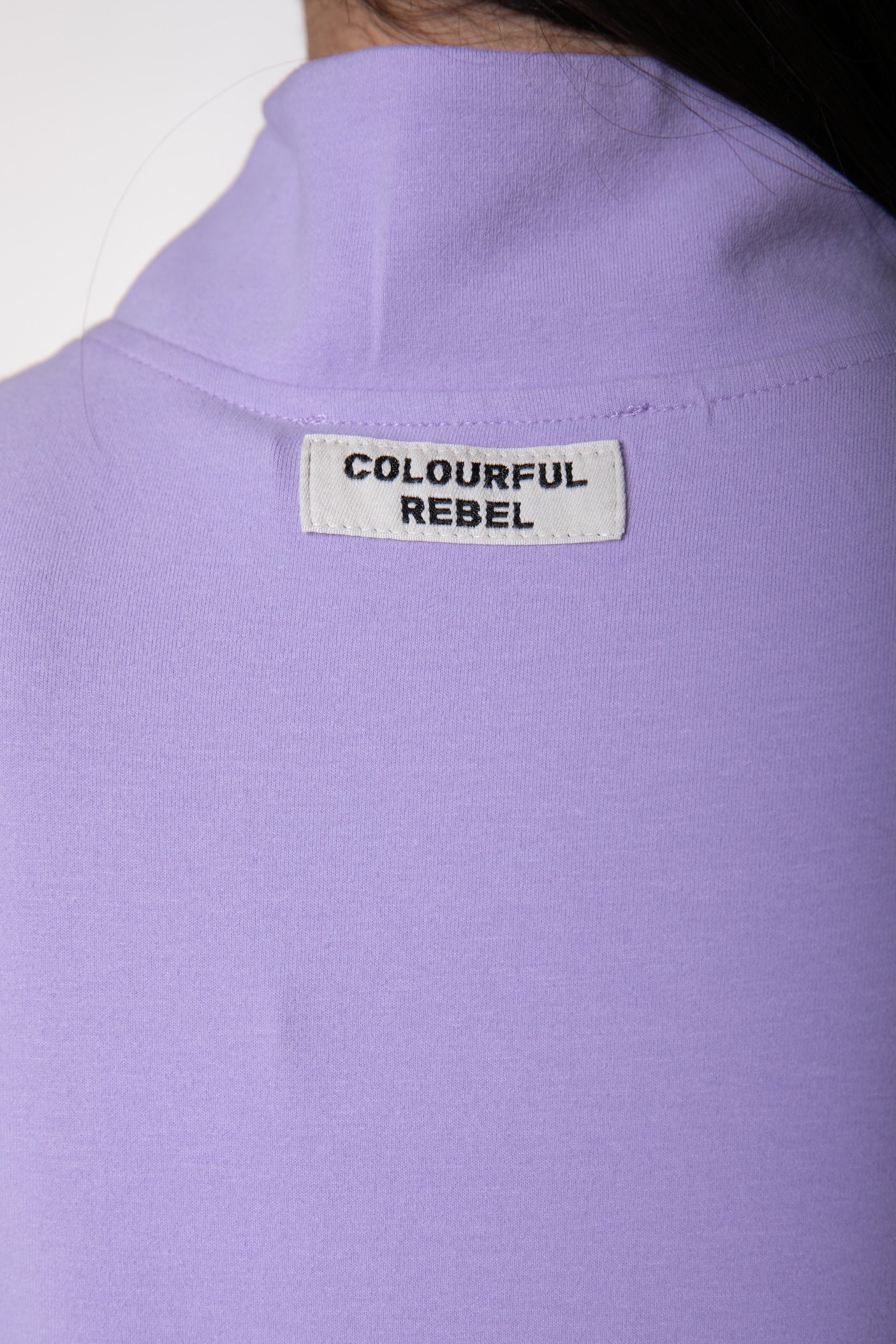 Fitted Full Zip Top | Lilac - Image 4