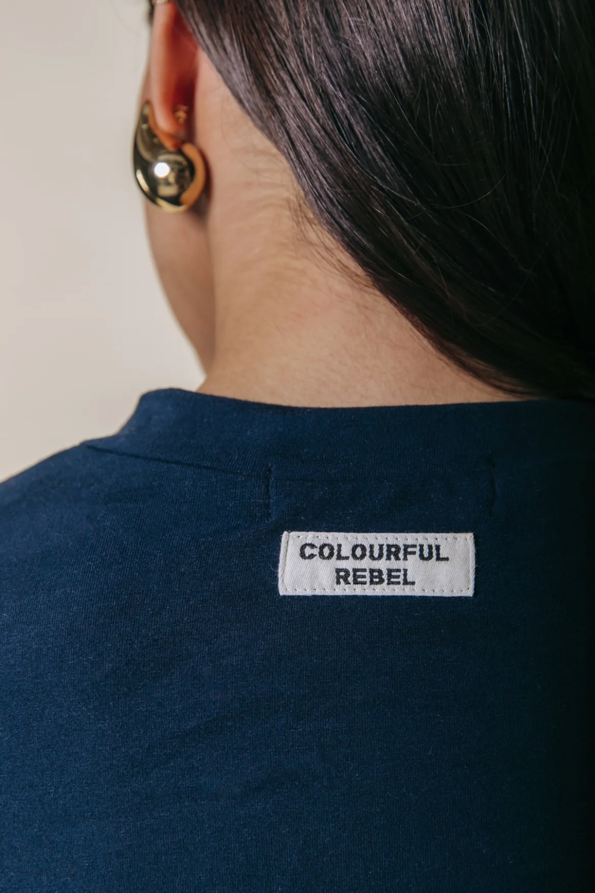 Fitted Longsleeve Top | Dark Navy - Image 3