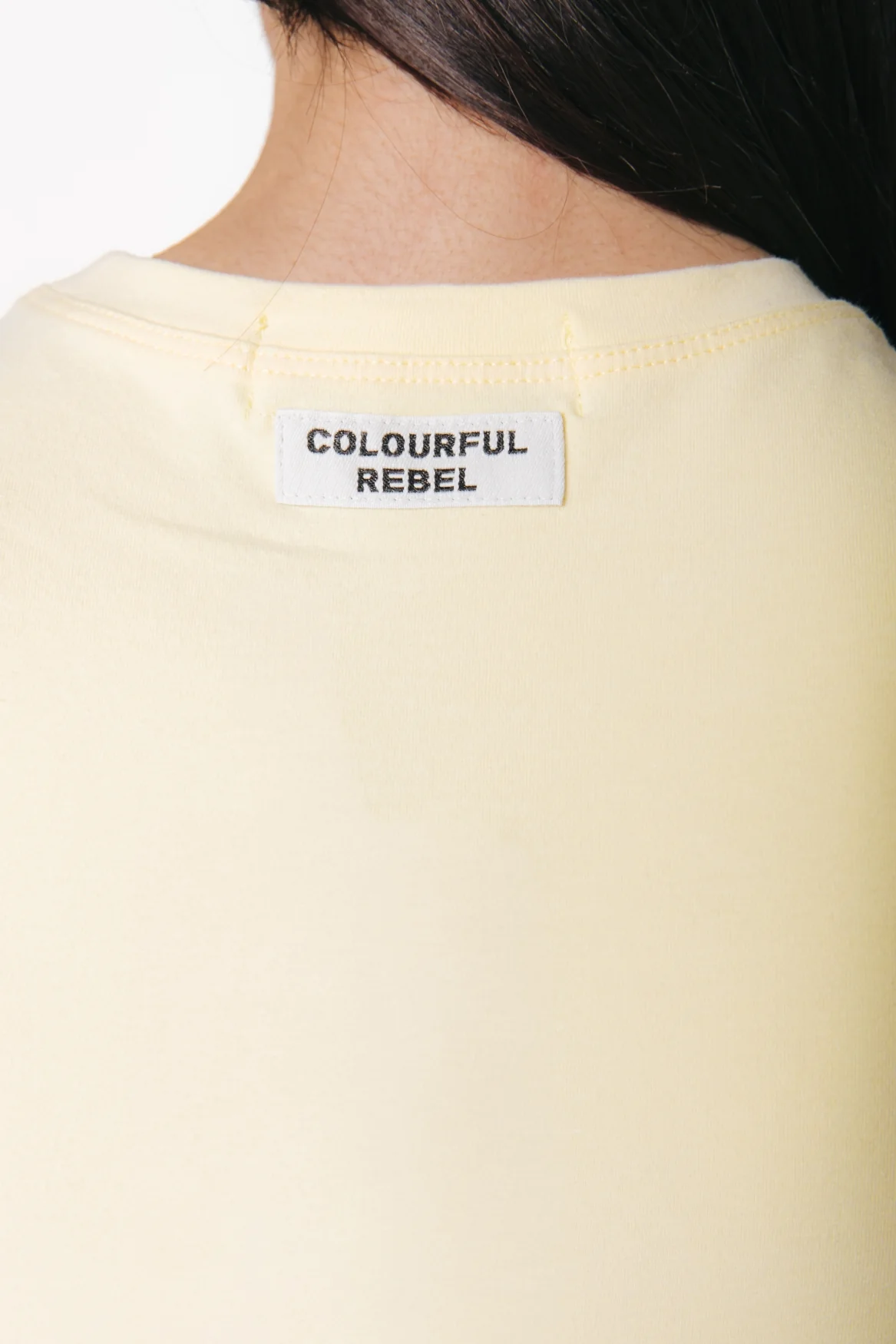 Fitted Longsleeve Top | Soft yellow - Image 5
