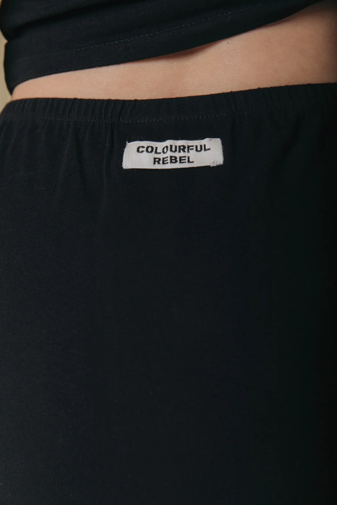Fitted Maxi Skirt | Black - Image 3