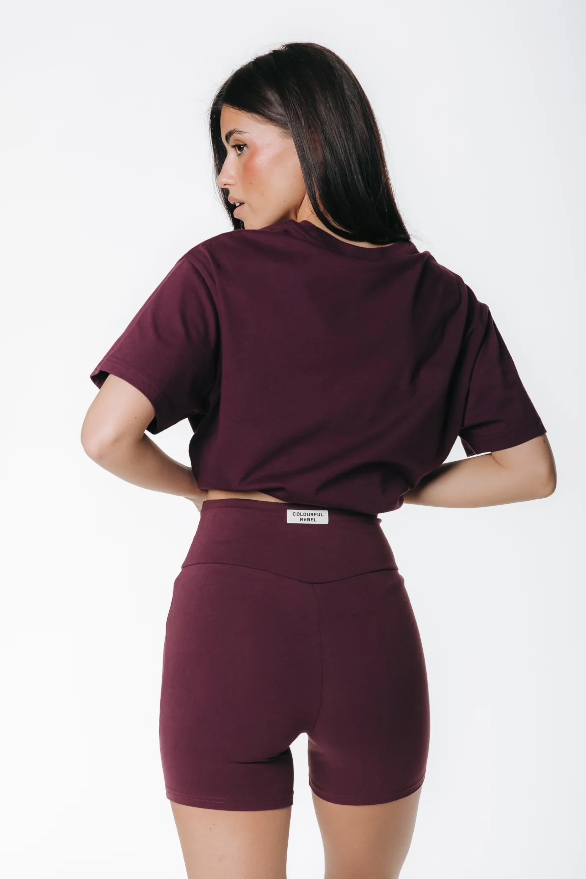 Fitted Shorts | Merlot Red - Image 6