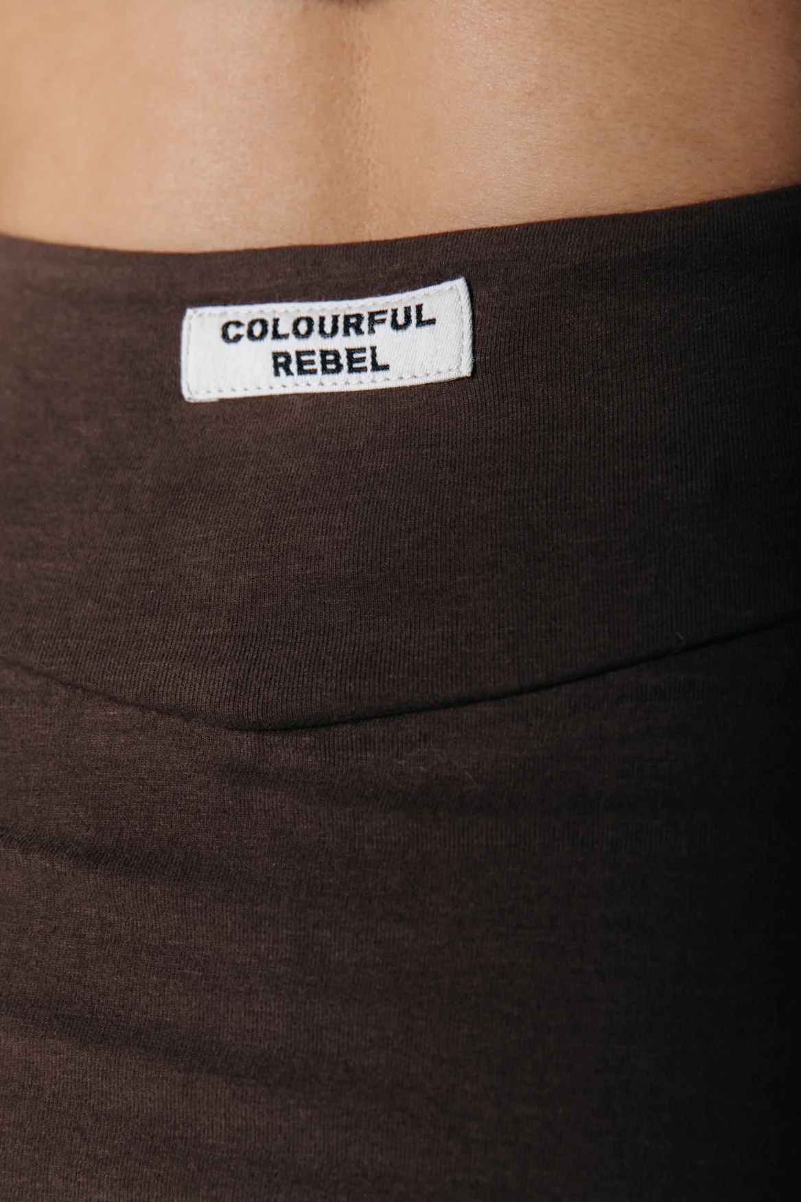 Fitted Skort | Brown - Image 5