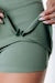Fitted Skort | Olive Green - Image 6