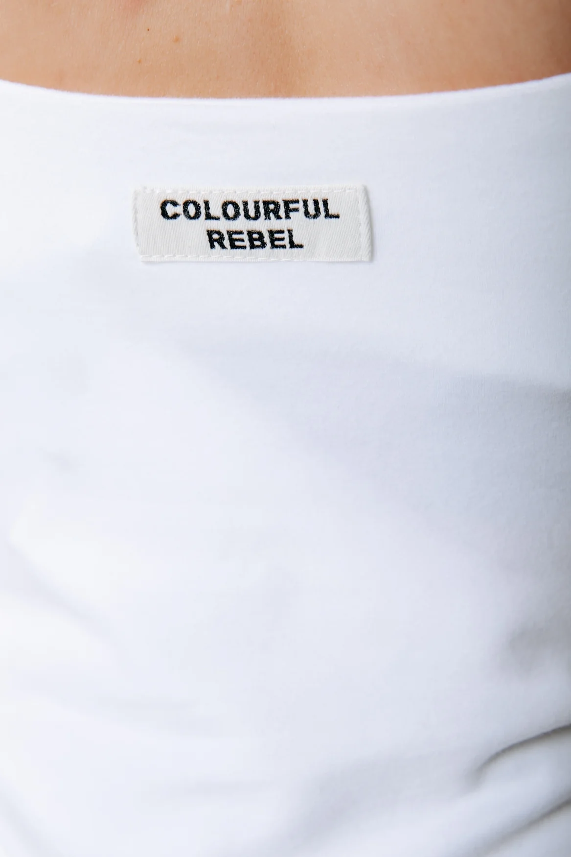 Fitted Strap Top | Optic white - Image 3