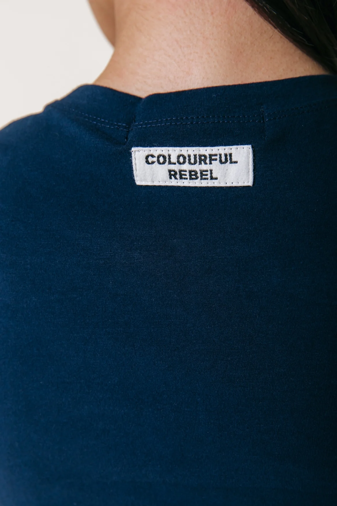 Fitted T-shirt | Dark Navy - Image 6