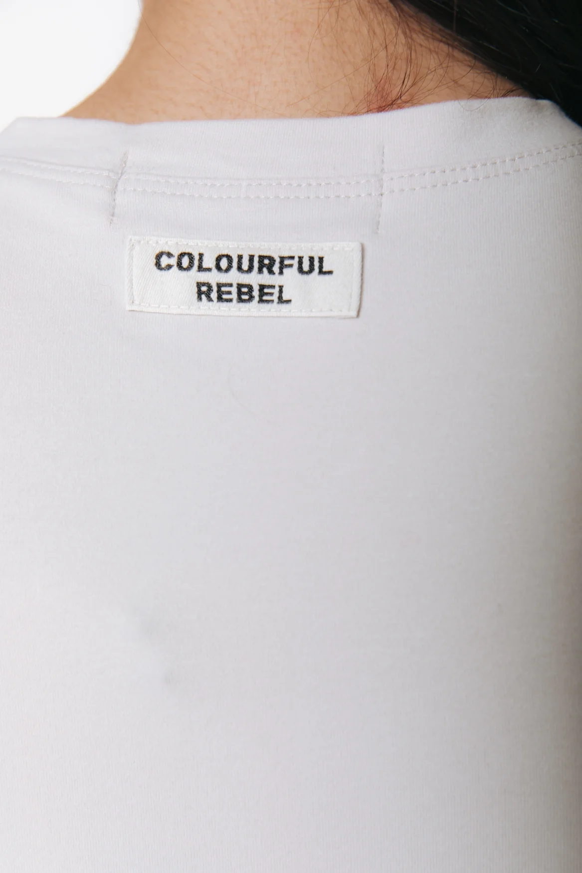 Fitted T-shirt | Stone - Image 6