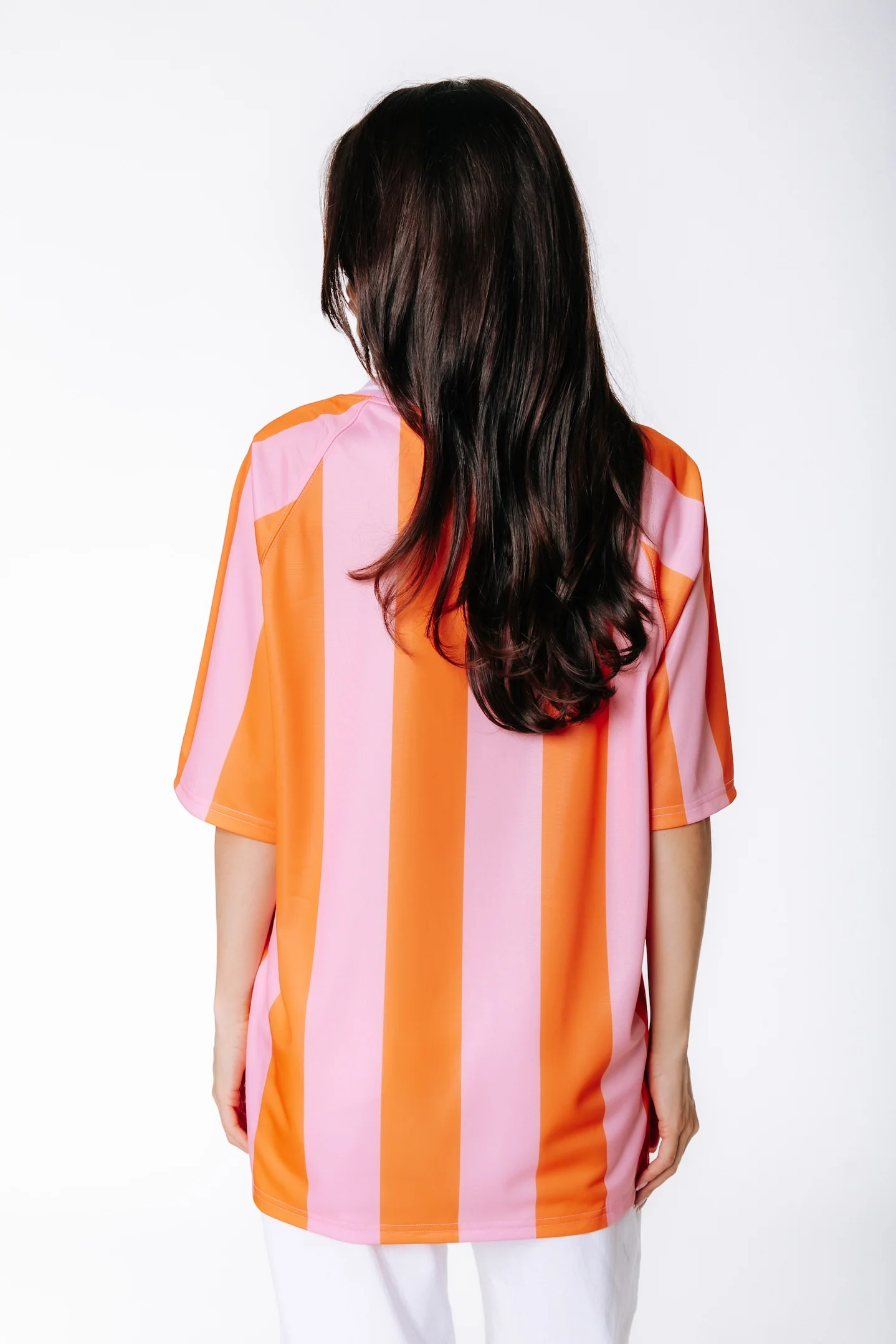 World Cup Mesh Football T-shirt | Pink/Orange - Image 5