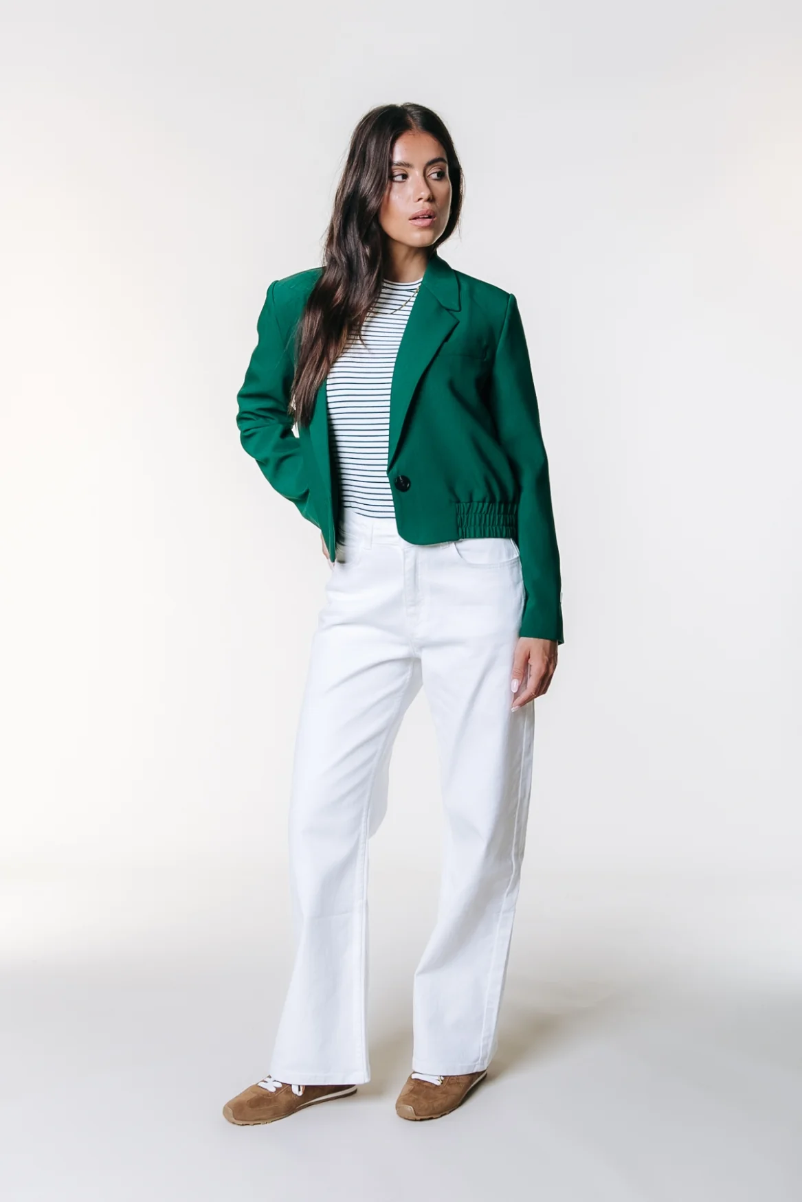 Zoe Blazer | Green - Image 4